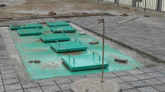 污水处理一体化设备实图